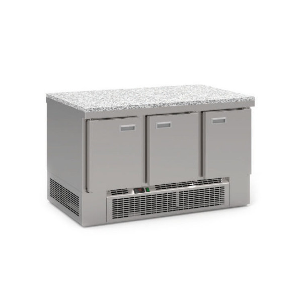 Холодильный стол с гранитной столешницей Cryspi СШС-0,3-1500 CDGBS в 