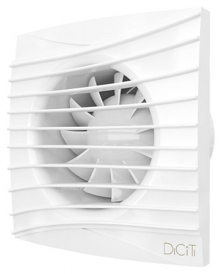 Вентилятор вытяжной DiCiTi Silent 4C MRH с датчиком влажности и света