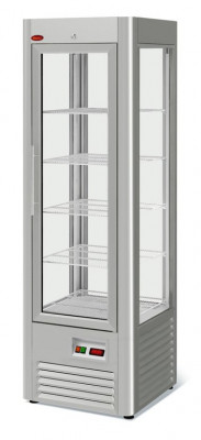 Шкаф холодильный МХМ Veneto RS-0,4 нерж. (полки-решетка)