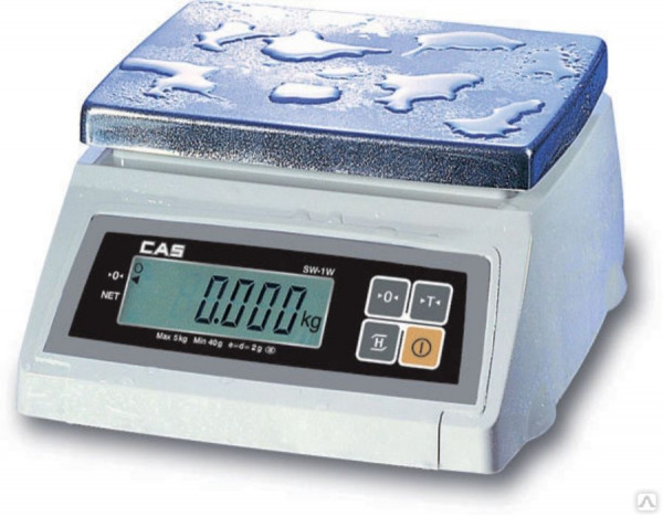 Весы электронные порционные Cas SW-20W (DD) в 