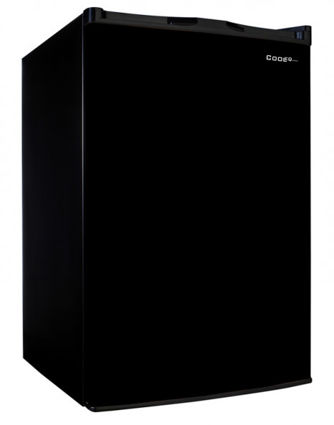 Барный холодильник Cooleq TBC-145S (черный с глухой дверью) в 