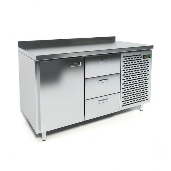 Шкаф-стол морозильный СШН-3,1-1400 Cryspi в 