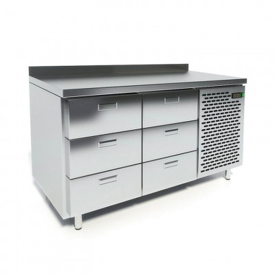 Шкаф-стол морозильный СШН-6,0 GN-1400 Cryspi