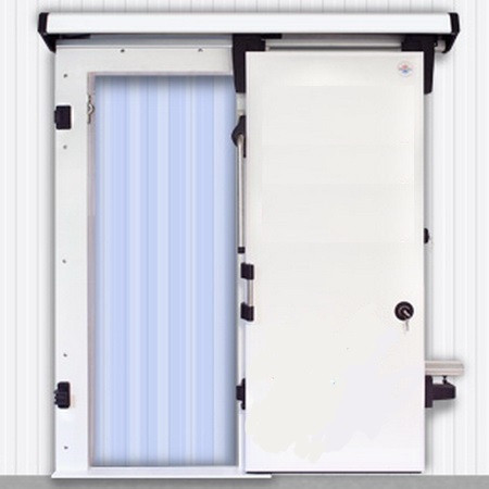 Дверной блок для холодильной камеры Профхолод откатная дверь 2400x2000 (80м в 