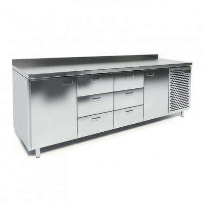 Шкаф-стол морозильный СШН-6,2 GN-2300 Cryspi