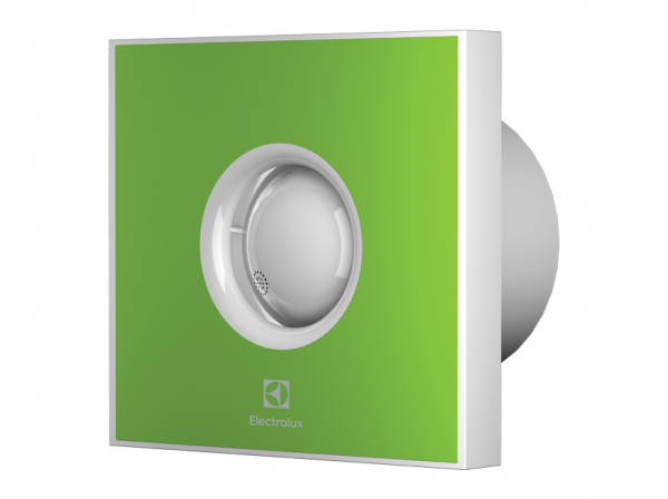 Вентилятор вытяжной Electrolux серии Rainbow EAFR-100TH green с таймером и гигростатом в 