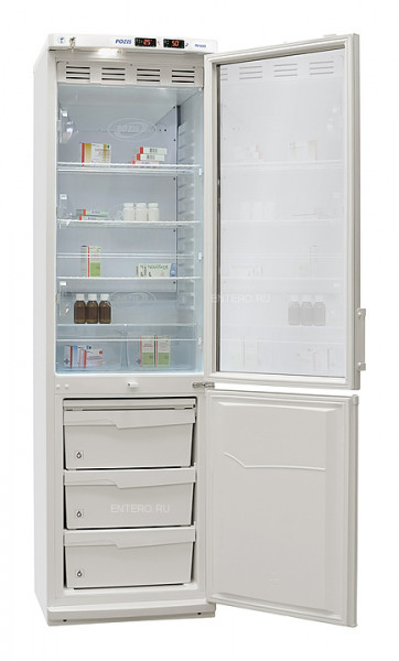 Холодильник лабораторный POZIS ХЛ-340 метал. двери в 