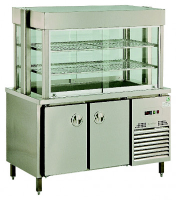 Стол холодильный с витриной INOKSAN INO-KVB140